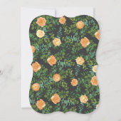 Perzikkleurig en steenkoolgrijze pony's en Roos -  Kaart (Achterkant)