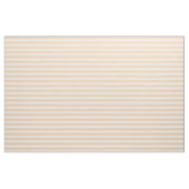 Perzikkleurig en wit gestreept stof (Fat Quarter)