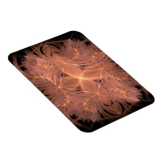 Perzikkleurig fractaal magneet (Rechterzijde)