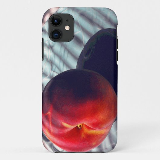 Perzikkleurig in schaduwen en zonlicht Case-Mate iPhone case (Achterkant)