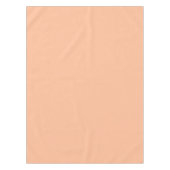 Perzikkleurig vast tafelkleed (Voorkant)