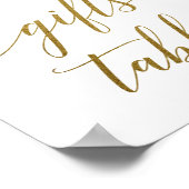 Perzikkleurige en roze pony-blokjes Tabelteken Poster (Hoek)