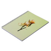 Perzikkleurige Irises Notitieboek (Linkerzijde)