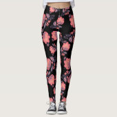 Perzikkleurige Leggings (Voorkant)