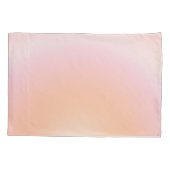 Perzikkleurige verloop kussensloop (Achterkant)