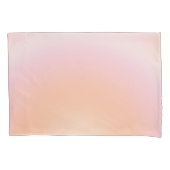 Perzikkleurige verloop kussensloop (Voorkant)