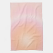 Perzikkleurige verloop theedoek (Verticaal)
