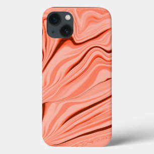 Perzikkleurige, zalmkoraal- en roze-mengkrommen Case-Mate iPhone case