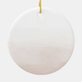 Perzikkrem Glitter Glitzy Pineapple Sparkle       Keramisch Ornament (Achterkant)