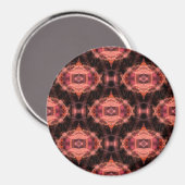 Perzikkristallen... Magneet (Voorkant / Achterkant)