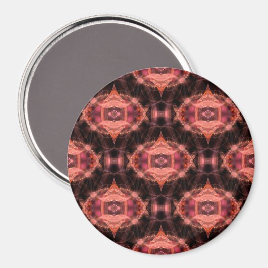 Perzikkristallen... Magneet (Voorkant / Achterkant)