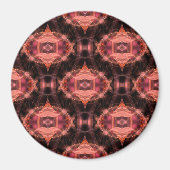 Perzikkristallen... Magneet (Voorkant)