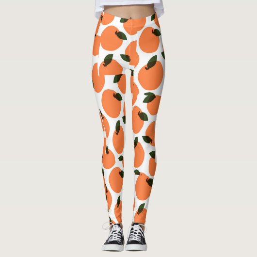 Perzikleggings Leggings (Voorkant)