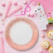 Perziklichten Weddenschap _M-L Papieren Bordje (Feest)