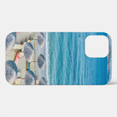 Perziklounge aan de kust met het oog op het zee Case-Mate iPhone case (Achterkant (horizontaal))