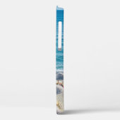 Perziklounge aan de kust met het oog op het zee Case-Mate iPhone case (Achterkant / Links)