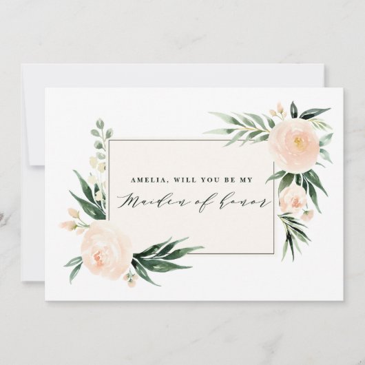 Perzikmaiden en waterverf-maiden (Voorkant)