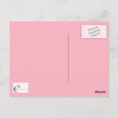 Perzikorchiden - Briefkaart (Achterkant)