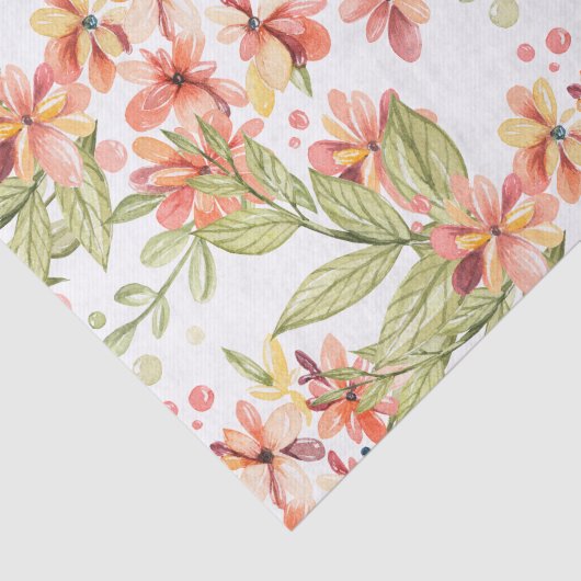 Perzikpapier en perkamentpapier voor Waterverf Tissuepapier (Detail)