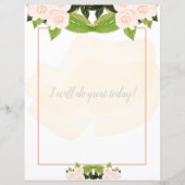 Perzikpapier voor Rozen (Voorkant)