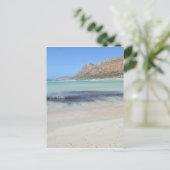 Perzikparadise (Balos, Kreta) Briefkaart (Staand voorkant)
