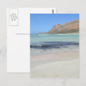 Perzikparadise (Balos, Kreta) Briefkaart (Voorkant / Achterkant)