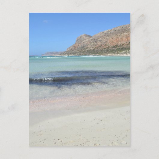 Perzikparadise (Balos, Kreta) Briefkaart (Voorkant)