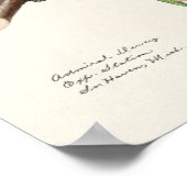 Perzikpruik (Prunus Persica) Poster (Hoek)