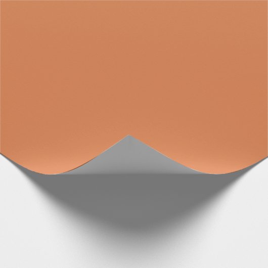 Perzikrijke verzadigde toongradiënt cadeaupapier (Hoek)