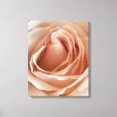 PerzikRoos Canvas Afdruk (Voorkant)