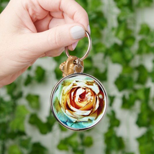 PerzikRoos Sleutelhanger (Hand)