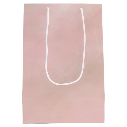 Perzikroze bleekkleurige kleurstof Waterverf Medium Cadeauzakje (Achterkant)