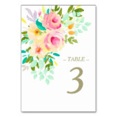 Perzikroze rozen op het witte huwelijk kaart (Achterkant)