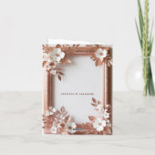 💍 Perzikrozen Gouden Lente Trouwdecoratie 🌸 (Achterkant)