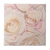 PerzikRozen Tegeltje (Voorkant)