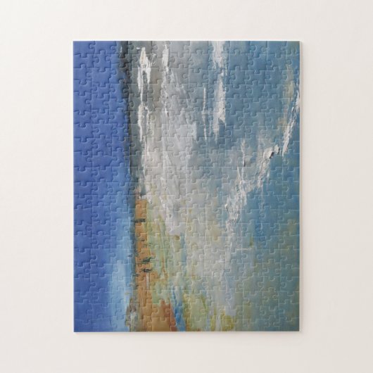 Perzikscène Impressionistisch schilderen Puzzle Legpuzzel (Verticaal)