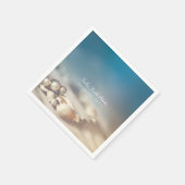 Perzikschelpen en pareljuwelen Vrijgezellenfeest Servetten (Hoek)