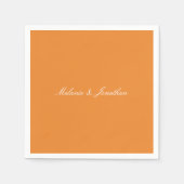 PerzikSinaasappel Servetten (Voorkant)