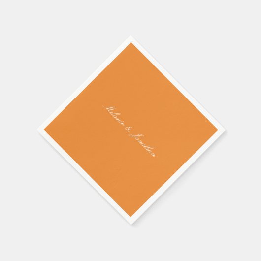 PerzikSinaasappel Servetten (Hoek)