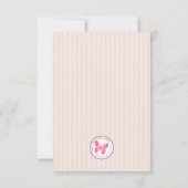 Perziksinaasappelen en stripes kaart (Achterkant)