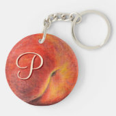 PerzikSleutelhanger Sleutelhanger (Achterkant)