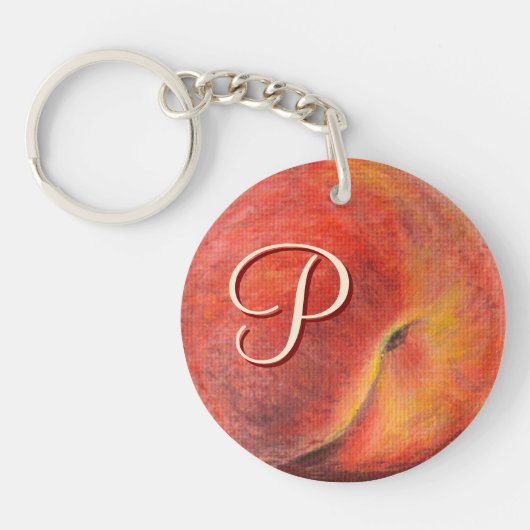 PerzikSleutelhanger Sleutelhanger (Voorkant)