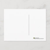 Perzikspiraaltjes, Filigree en Flowers aangepaste Briefkaart (Achterkant)