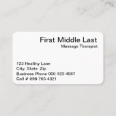 Perzikspiraaltjes, Filigree en Flowers Visitekaartje (Achterkant)