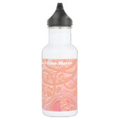 Perzikspiraaltjes, Filigree en Flowers Waterfles (Rechts)