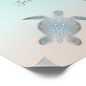 Perzikstijl van tortellen poster (Hoek)