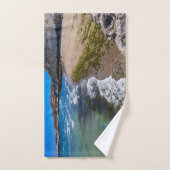 Perzikstrand in Puerto Piramides, Argentinië Bad Handdoek (Handdoek)