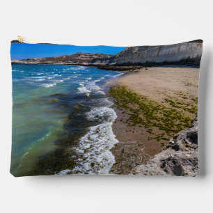 Perzikstrand in Puerto Piramides, Argentinië Etui