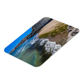 Perzikstrand in Puerto Piramides, Argentinië Magneet