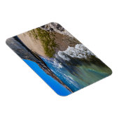 Perzikstrand in Puerto Piramides, Argentinië Magneet (Rechterzijde)